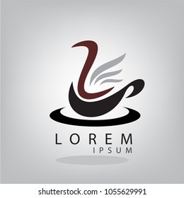 bird on coffee cup logo