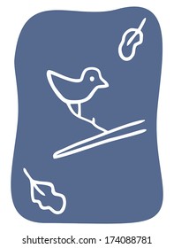bird on a tree