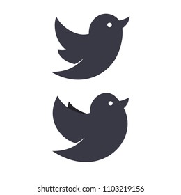 Bird on white background.  Vector Illustration EPS 10