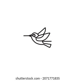 bird oneline continuous single line art