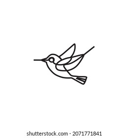bird oneline continuous single line art