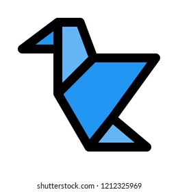 bird origami design