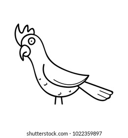 bird outline vector - bird
