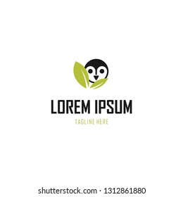 Bird Owl Cute Leaf Nature Abstract Illustration Creative Modern Business Logo