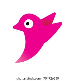 bird pink logo