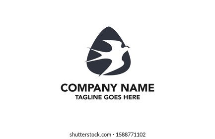 Bird and Play Vector Royalty Logo Design Inspirations