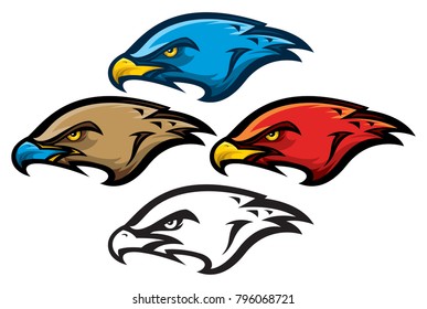 Bird Of Prey Mascot Head