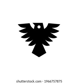 bird roar logo vector icon illustration