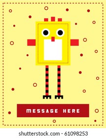bird robot message tag
