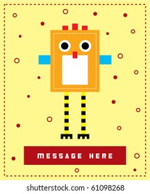 bird robot message tag
