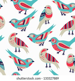 Bird Seamless Pattern
