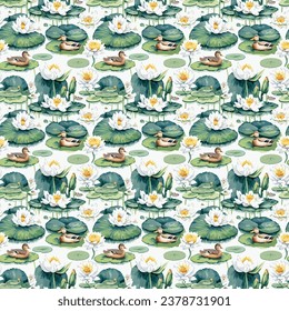 Bird Seamless Pattern Backgound, Seamless bird, vector bird
