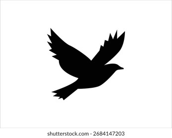 Conjunto de pájaros Vector de diseño de silueta