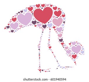 bird shape vector design illustration
