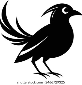 Bird Silhouette Creative Vector Design