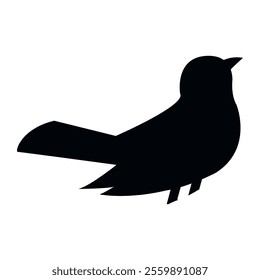 The Bird silhouette of flying bird vector 02