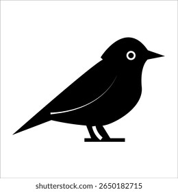 bird silhouette icon design template