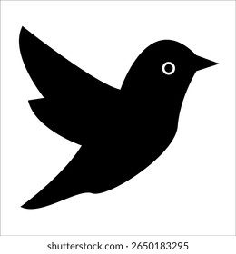bird silhouette icon design template