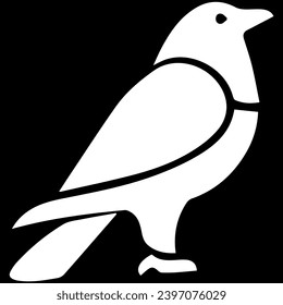 vector de diseño de logotipo de silueta de pájaro