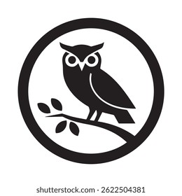 Bird silhouette logo design vector illustration