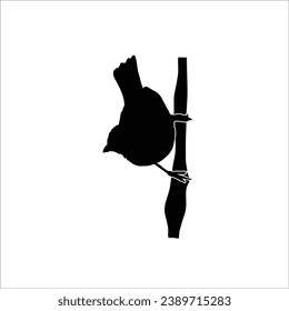 Bird silhouette sotck vector illustration