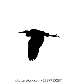 Bird silhouette sotck vector illustration