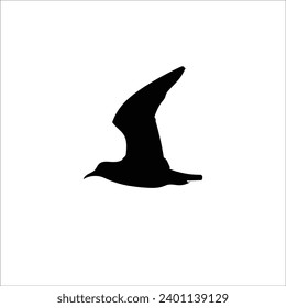 Bird silhouette stock vector illustration