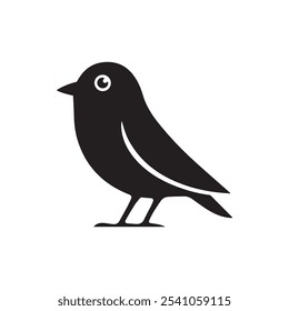 Bird silhouette vector art. Best for logo, icon, and T-Shirt design.