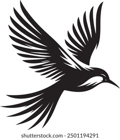 Bird silhouette vector, Bird silhouette clip art