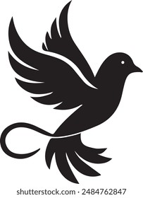 Bird silhouette vector, Bird silhouette clipart