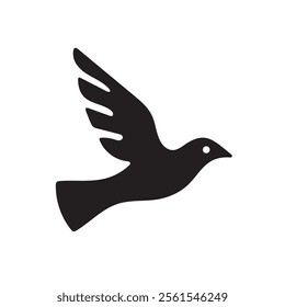 Bird silhouette vector design art
