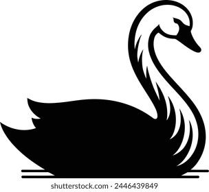 Bird silhouette vector design graphics 