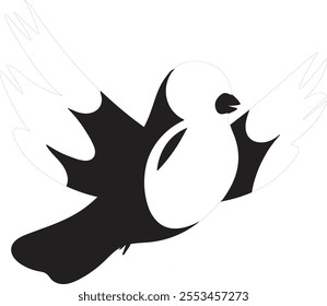 Bird silhouette vector, eps and illustrations