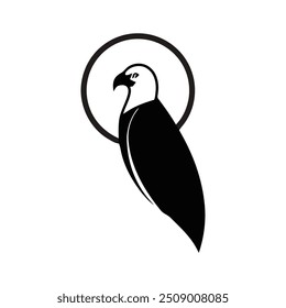 bird silhouette vector icon logo