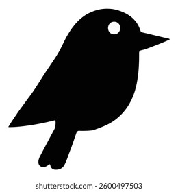 Bird silhouette vector illustration for Logo and T-Shirt design