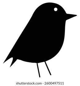 Bird silhouette vector illustration for Logo and T-Shirt design