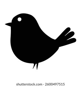 Bird silhouette vector illustration for Logo and T-Shirt design