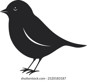 bird silhouette vector illustration, perfect for logo design, art projects, and graphic design.