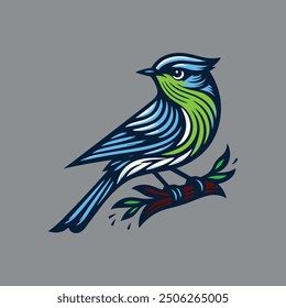 A Bird silhouette vector style design