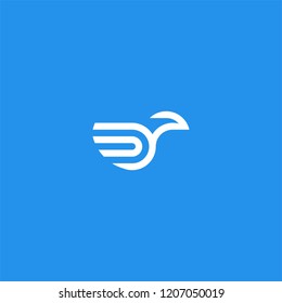 Bird simple logo design
