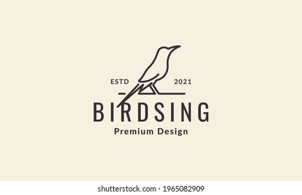 símbolo del logotipo de las líneas de la canción símbolo del diseño gráfico vectorial