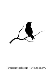 bird sitting icon, vector best flat icon.