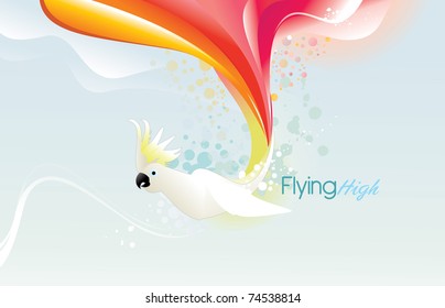 bird soft vector illustration