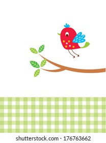 bird in spring