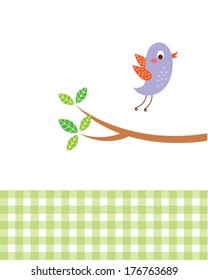 bird in spring