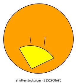 paro de pájaro en caricatura aislado