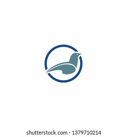 Bird, swan  logo