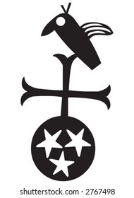 A bird symbol