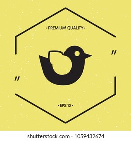 Bird symbol icon
