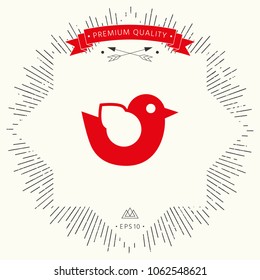 Bird symbol icon
